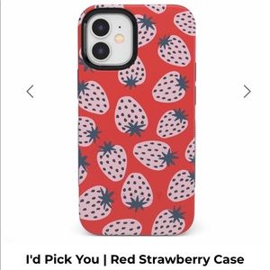 Casely Strawberry iPhone 12 Mini case